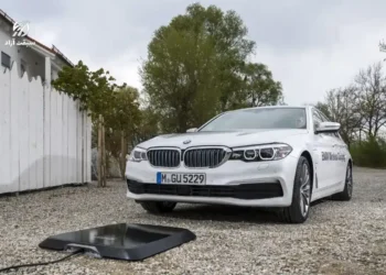 فناوری شارژ بدون سیم bmw 530 e برقی