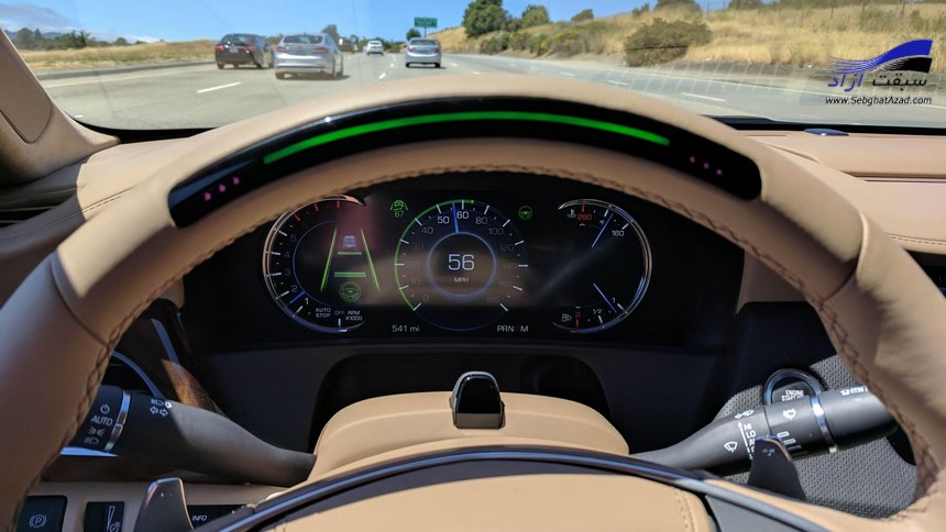 سوپرکروز سیستم رانندگی هوشمند کادیلاک