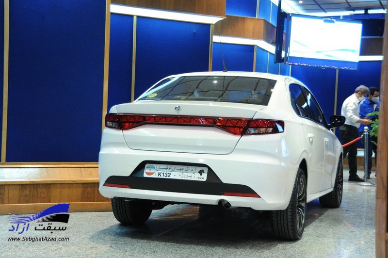 خودروی جدید ایران خودرو K132 به نمایش گذاشته شد