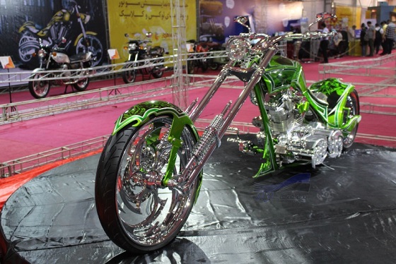 موتور سیکلت خاص, تنها نمونه موجود در ایران