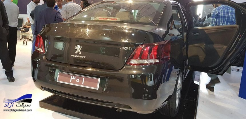 حضور ایران خودرو با پژو 301 در نمایشگاه فرصت‌های ساخت داخل و رونق تولید