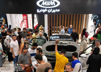 غرفه مدیران خودرو در نمایشگاه خودرو شیراز