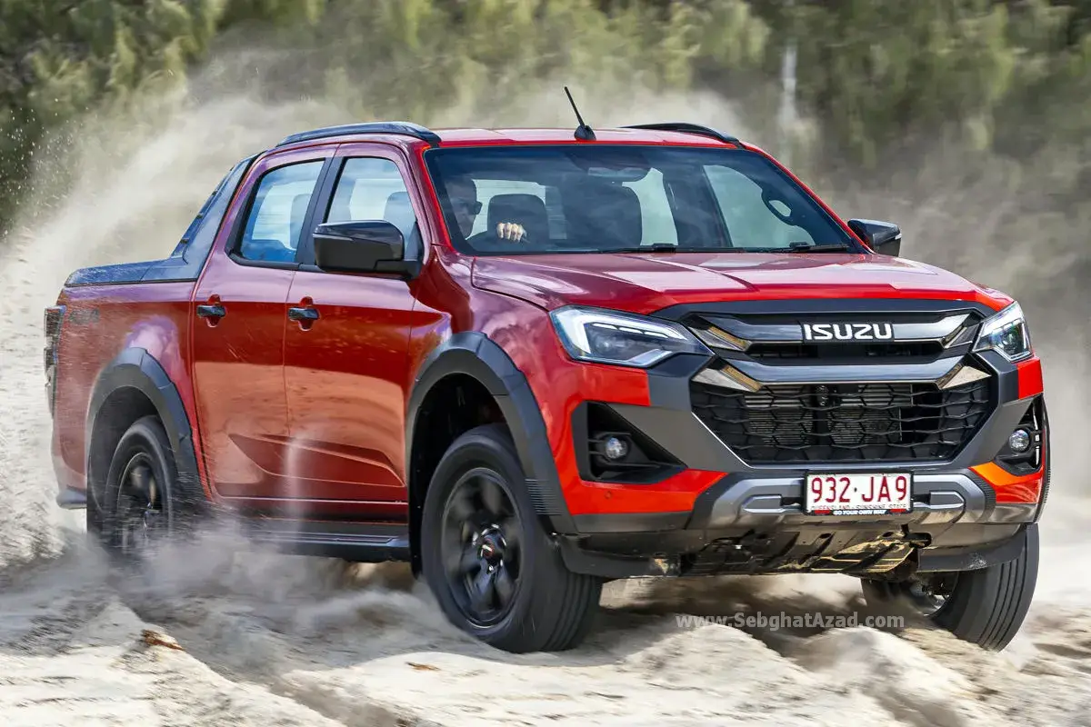 ایسوزو D-Max برقی پیکاپ جدید و تمام‌برقی ایسوزو