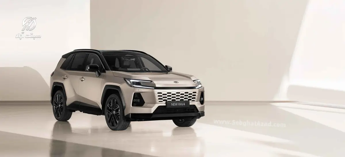 تویوتا RAV4 مدل 2026 با پیشرانه هیبریدی عرضه می‌شود