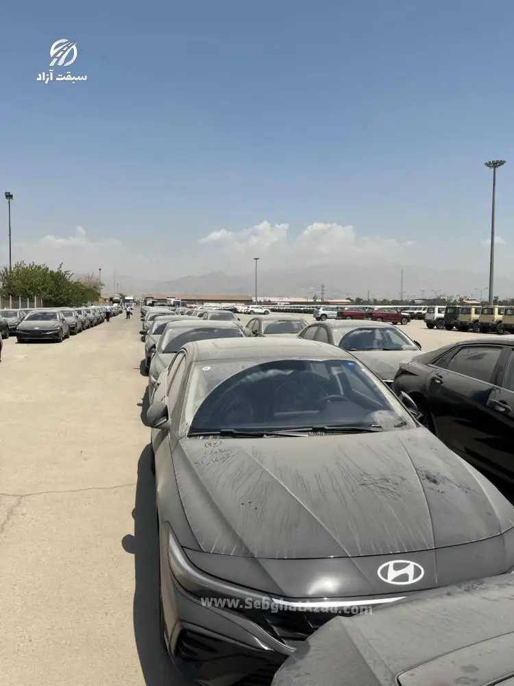 ورود اولین محموله هیوندای النترا 2025 شرکت KTL به گمرک 10 اولین محموله هیوندای النترا 2025