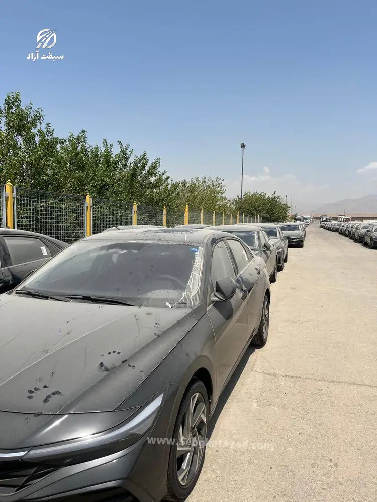 ورود اولین محموله هیوندای النترا 2025 شرکت KTL به گمرک 3 اولین محموله هیوندای النترا 2025