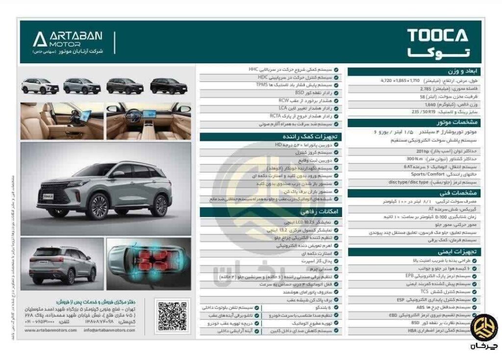 آرتابان توکا با برند AMG نسخه ایرانیزه دانگ فنگ گلوری 600 بزودی در ایران 7 نسخه ایرانیزه دانگ فنگ گلوری 600