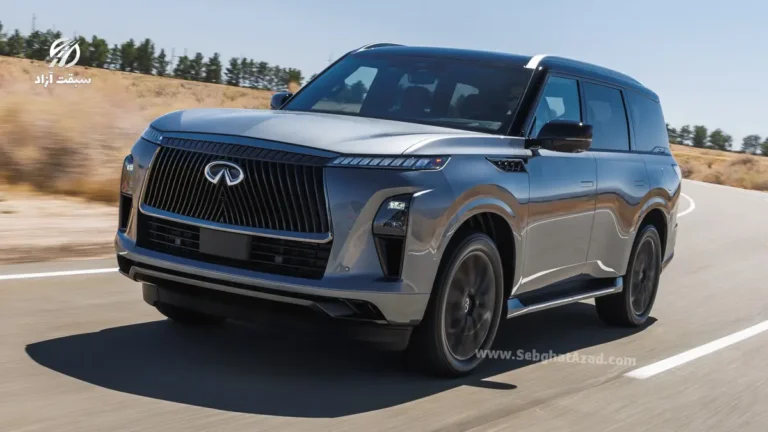 اولین تست رانندگی اینفینیتی QX80 مدل 2025