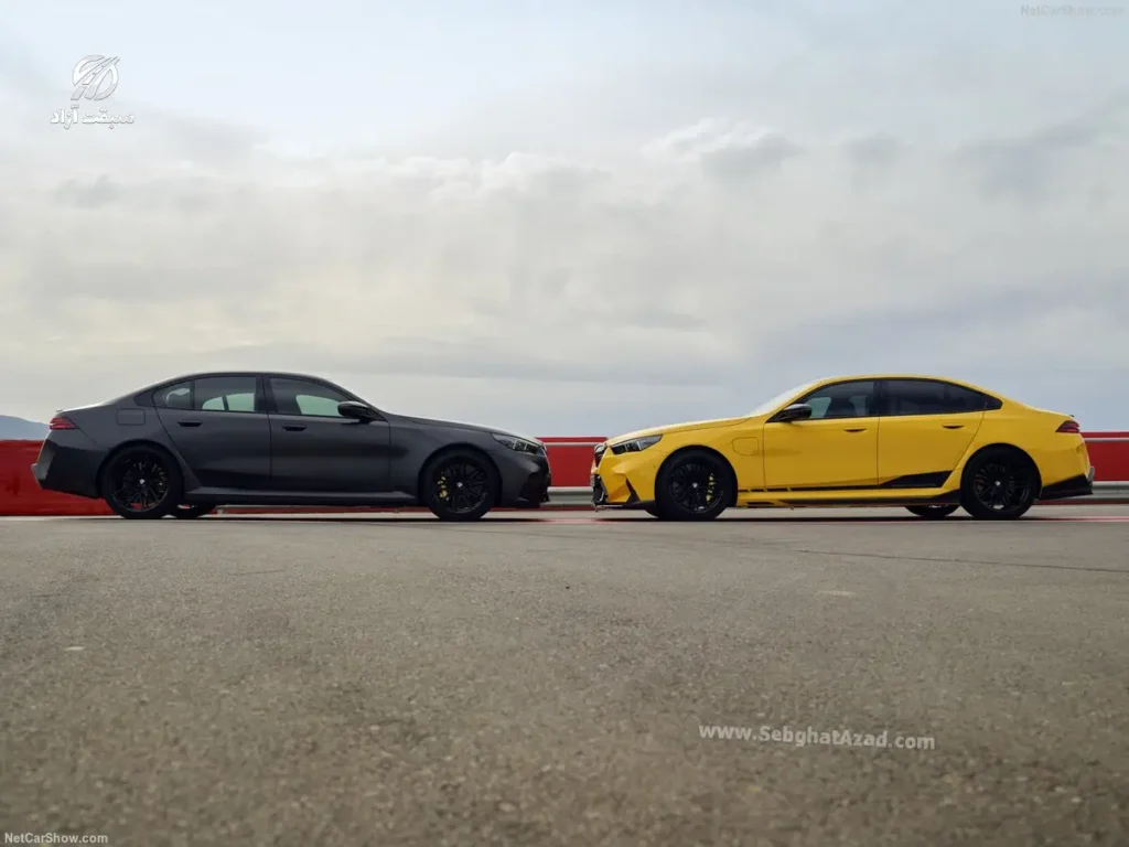تاثیر پکیج M Performance بر طراحی و رانندگی بی ام و M5 جدید 2 رانندگی بی ام و M5 مدل 2025 با پکیج M Performance