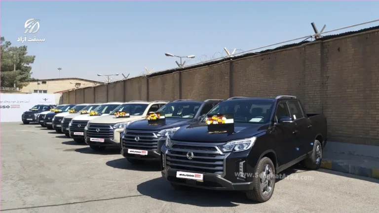اولین سری پیکاپ های موسو گرند خان تحویل مشتریان شد