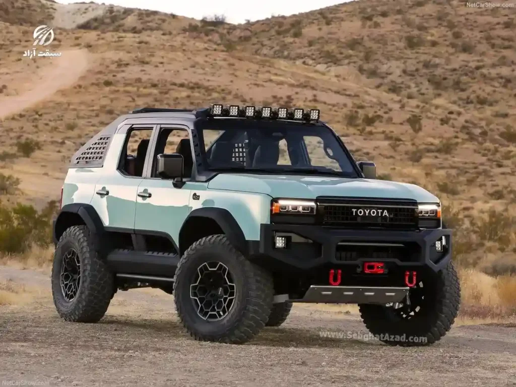 دو خودروی کانسپت تویوتا 4Runner TRD Surf و لندکروزر ROX