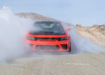 تست دریفت دوج چارجر هلکت 2020؛ نابودی 6 کیلو لاستیک در 93 ثانیه! 6 دریفت دوج چارجر هلکت 2020