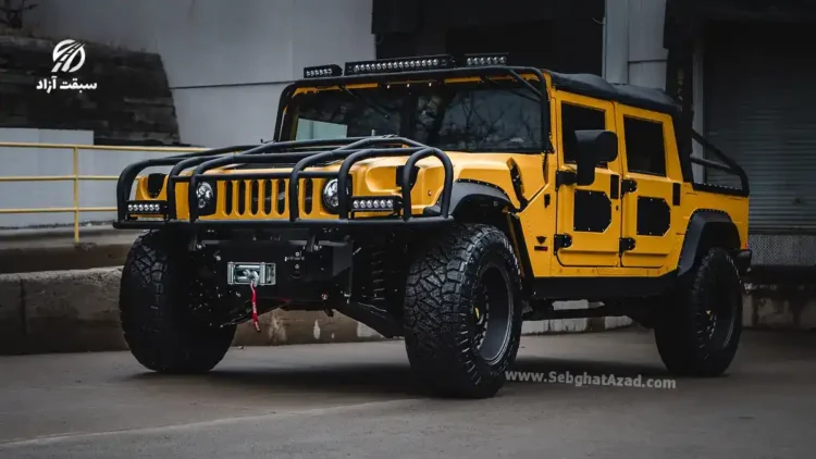 هامر H1 M1R تیونینگ Mil-Spec از روبرو