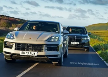 مقایسه پورشه کاین و بی ام و X5 پلاگین هیبریدی مدل 2024؛ نبرد دو شاسیبلند لوکس آلمانی 4 مقایسه پورشه کاین و بیامو X5 پلاگین هیبریدی مدل 2024