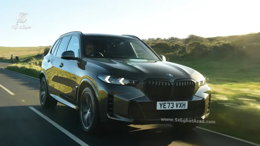 مقایسه پورشه کاین و بی ام و X5 پلاگین هیبریدی مدل 2024؛ نبرد دو شاسیبلند لوکس آلمانی 5 بی ام و X5 نمای جلو