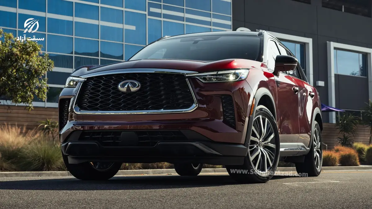نمای جلو اینفینیتی QX60 مدل 2024