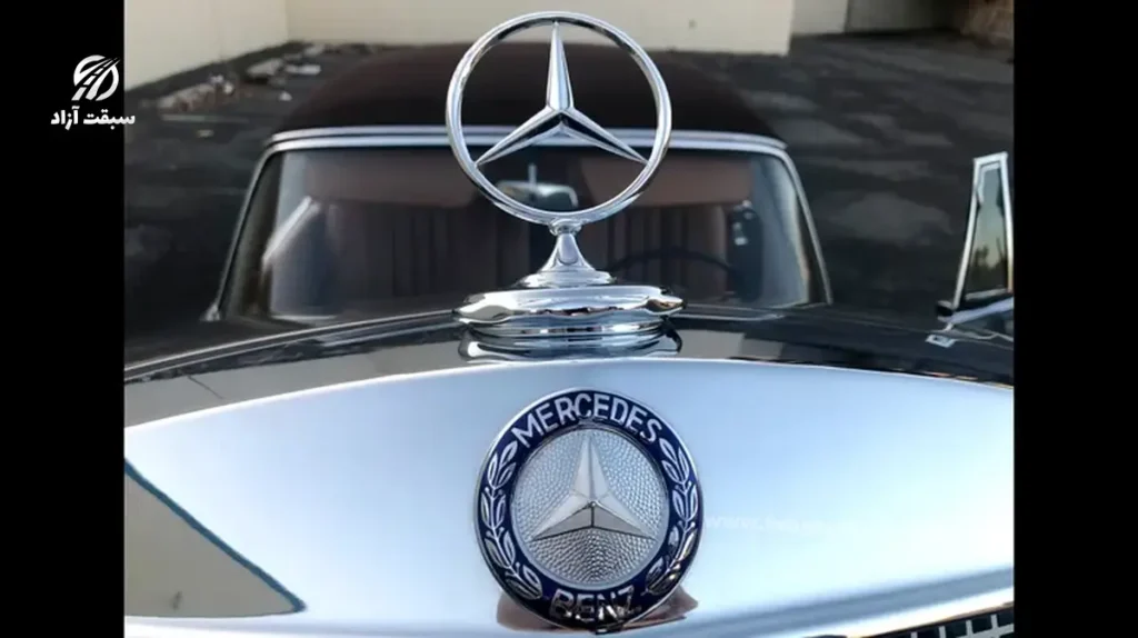 مجسمه روی کاپوت بنز