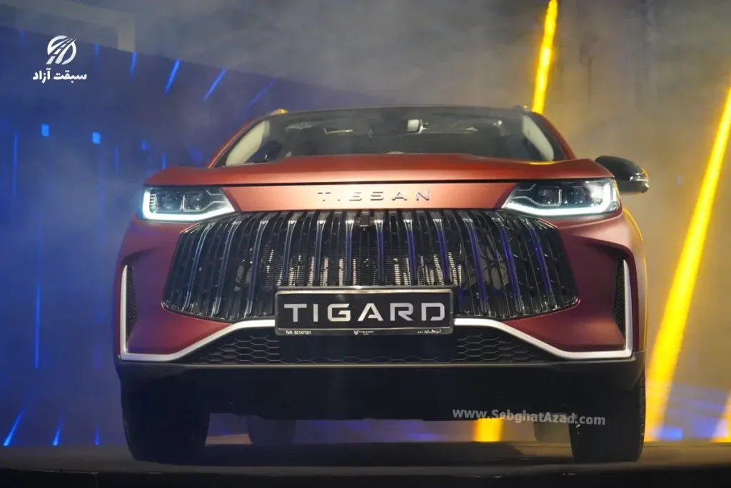 مراسم رونمایی تیسان S05 تیگارد موتور