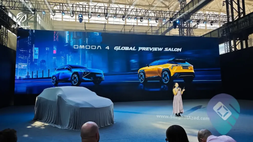معرفی اومودا 4 کراس اوور کامپکت با الهام از دنیای بازیها 4 رونمایی omoda 4 - اومودا 4