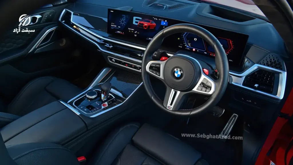 فضای داخل کابین بی ام و X6 M