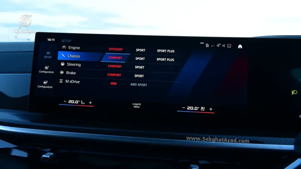 نمایشگر بی ام و X6 M