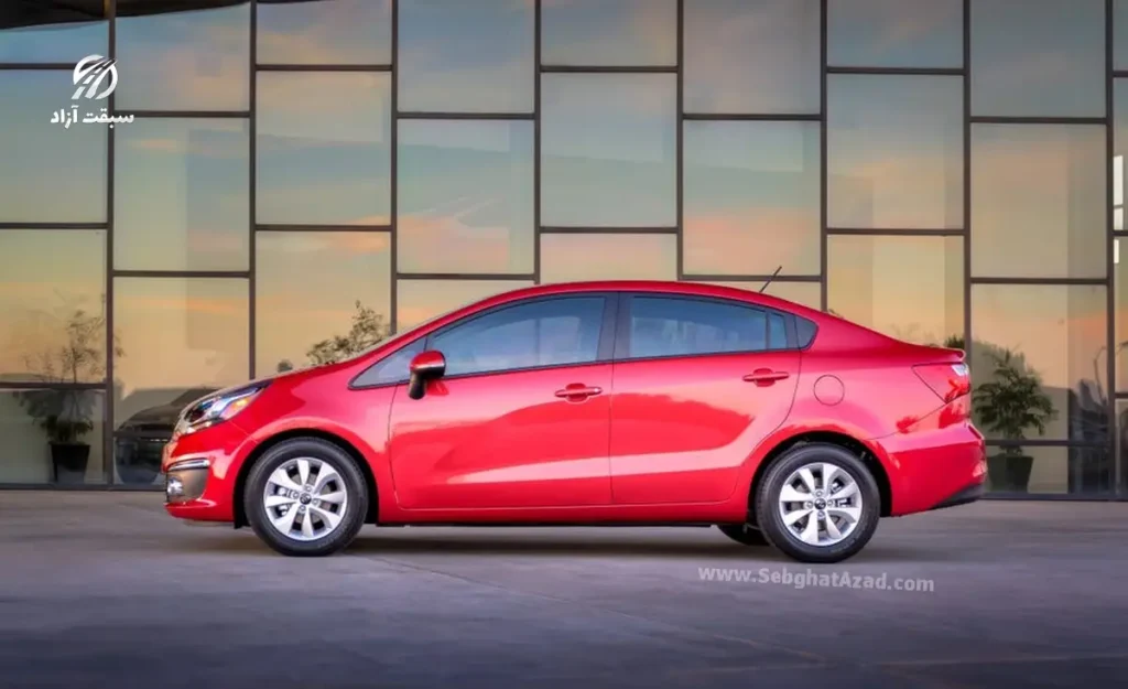 نمای بغل کیا ریو 2016