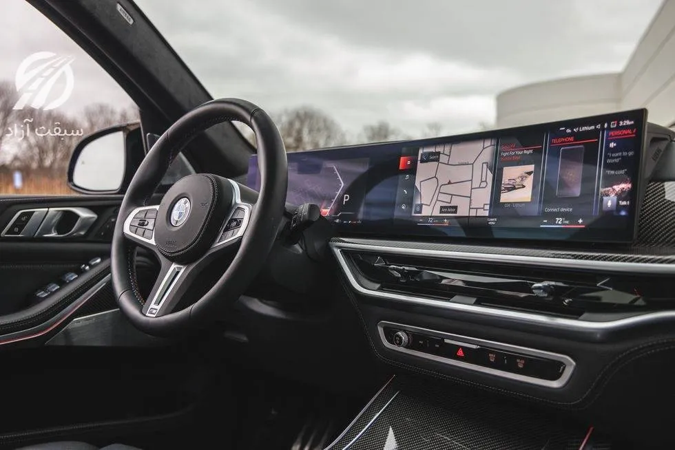 داشبورد بی ام و X7 مدل 2023