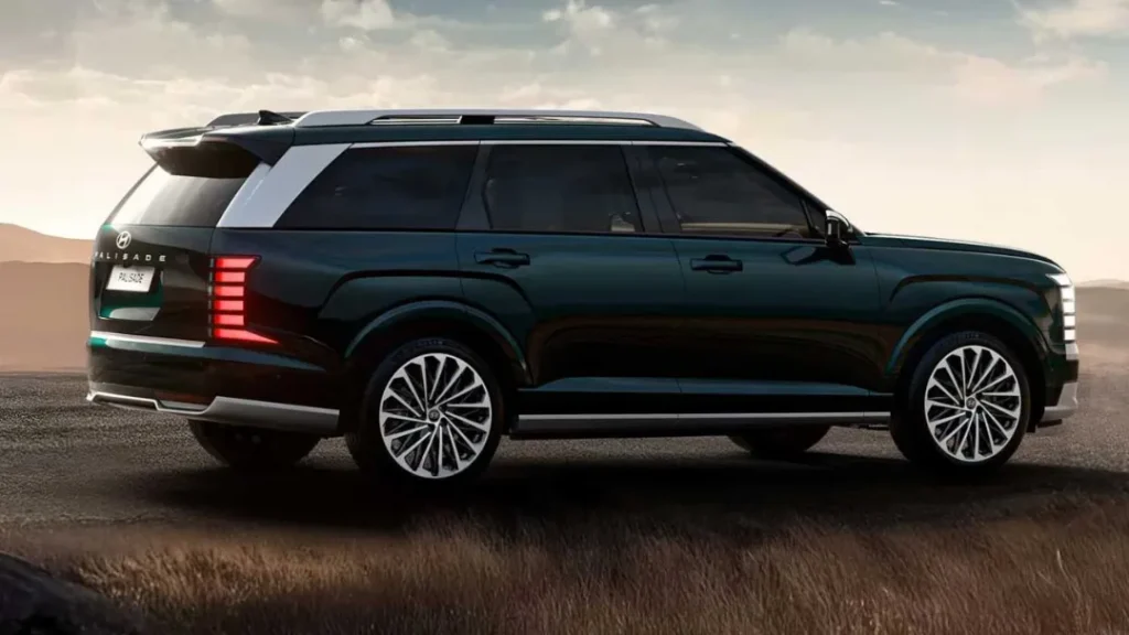 نمای جانبی نسل جدید هیوندای پالسید