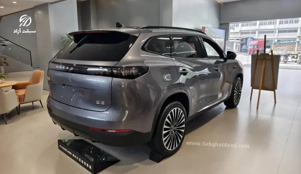 رونمایی از چری اکسید اکسلانتیکس MX در چین 4 عکس از غقب چری اکسید اکسلانتیکس MX