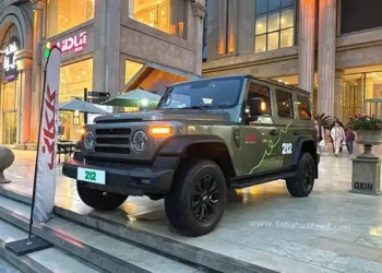 نمایش نوروزی جدیدترین محصول خودروسازی ایلیا در مازندران