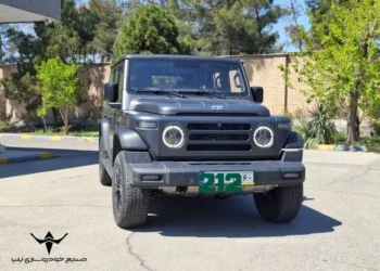 خودروی 212 پلاک ملی گرفت