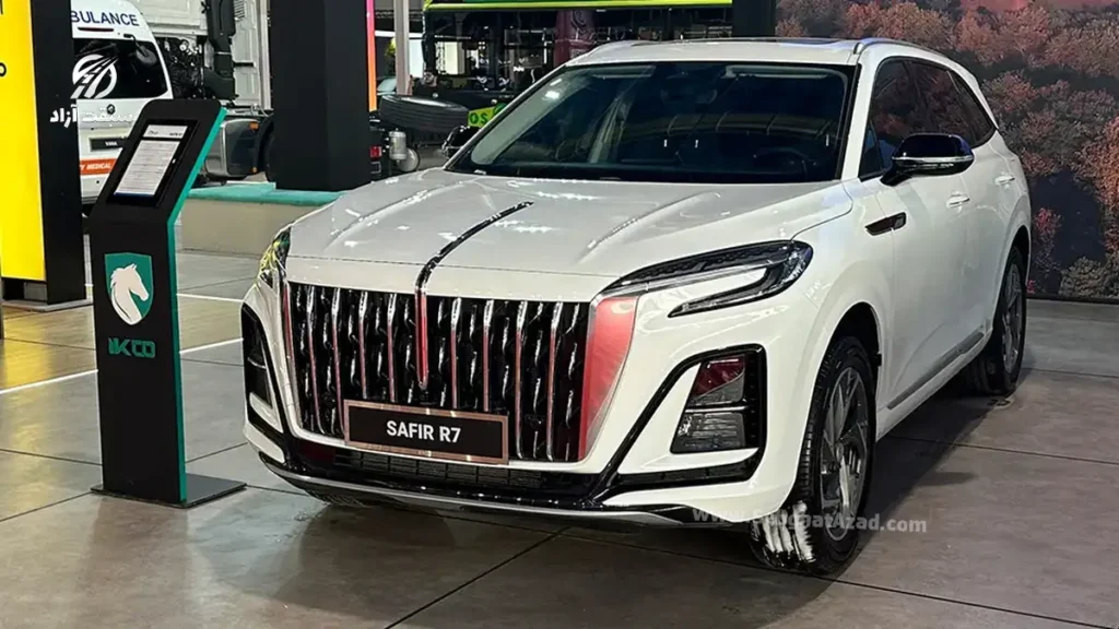 سفیر R7، به عنوان لوکسترین محصول ایران خودرو وارد بازار خواهد شد 3 سفیر R7