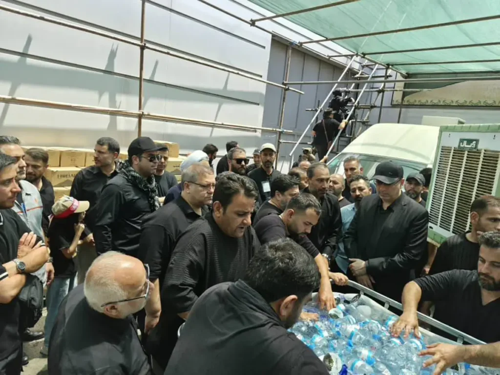 حضور پررنگ خانواده بزرگ سایپا در مراسم بدرقه رهبر شهید انقلاب
