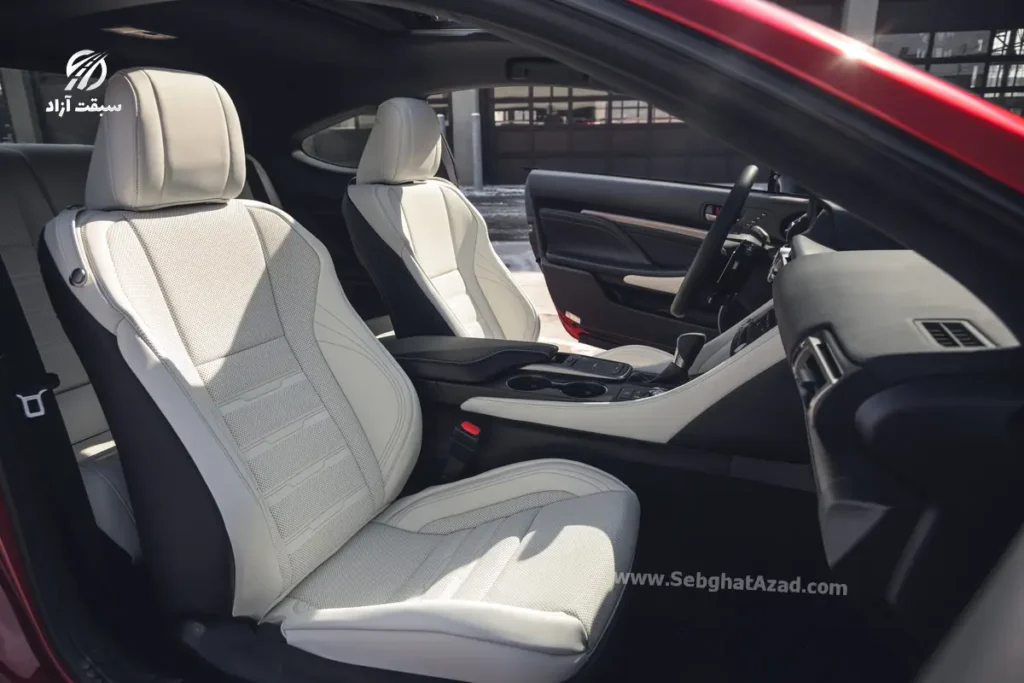 نمای داخلی لکسوس RC350