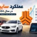عملکرد سایپا در سال 1404