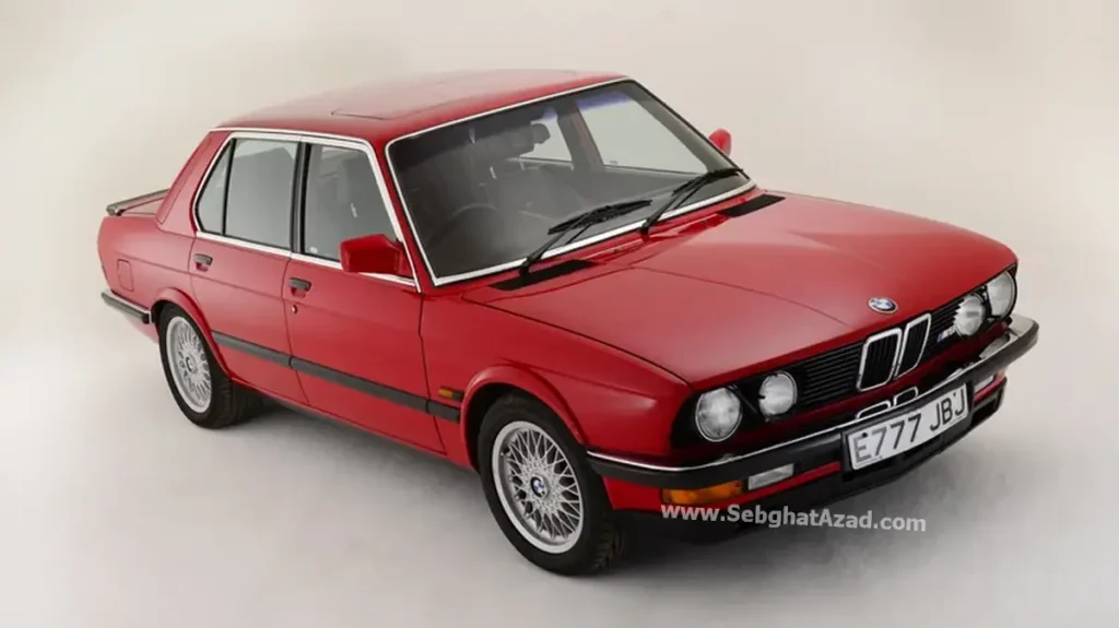 BMW E28 M5 مدل ۱۹۸۵