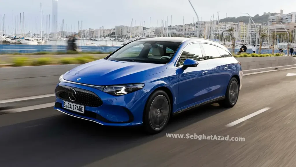 مرسدس CLA الکتریک شوتینگ بریک - بهترین استیشن های برقی برای خرید در سال ۲۰۲۶