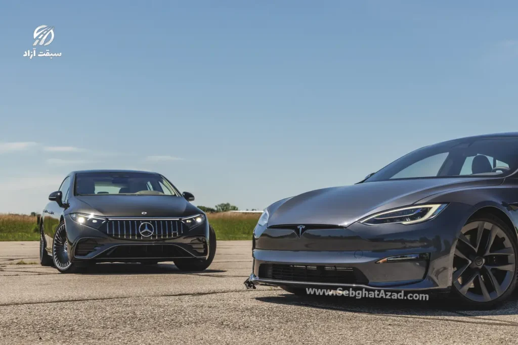 مقایسه مرسدس AMG EQS 4Matic و تسلا مدل S Plaid