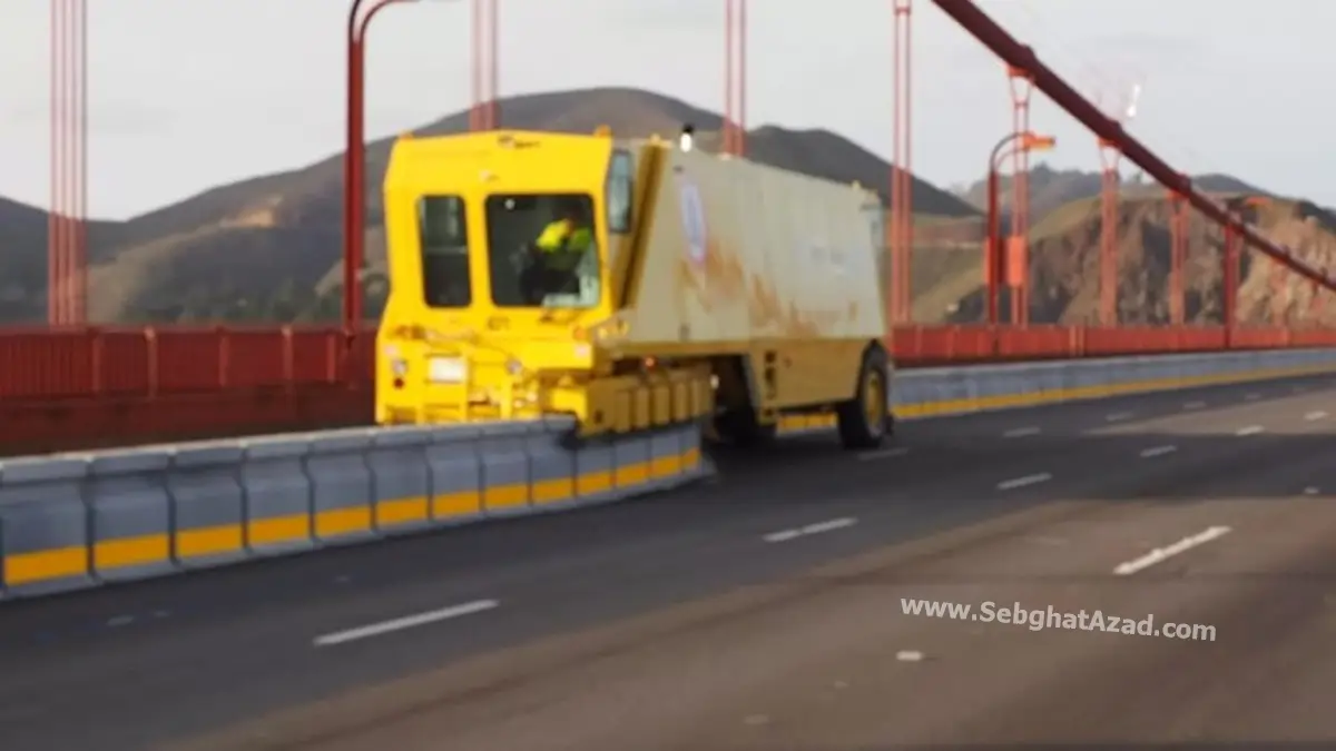 Road Zipper یا ماشین انتقال موانع بتنی چیست