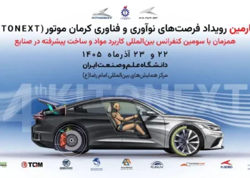 برگزاری کنفرانس بین المللی مواد پیشرفته در صنایع و چهارمین KitoNext کرمان موتور