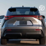 طراحی ظاهری بدنه تویوتا bZ4X مدل 2023 ترکیبی از توانایی‌های یک خودروی شاسی بلند (SUV) همراه با کیفیت پیشرفته یک خودروی الکتریکی مجهز به باتری (BEV) است.