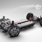طراحی ظاهری بدنه تویوتا bZ4X مدل 2023 ترکیبی از توانایی‌های یک خودروی شاسی بلند (SUV) همراه با کیفیت پیشرفته یک خودروی الکتریکی مجهز به باتری (BEV) است.
