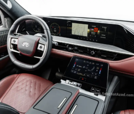 اینفینیتی QX80 مدل 2025 نمای داخلی