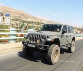 جیپ رانگلر روبیکان 392 در حال حرکت
