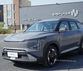 بررسی نسخه وارداتی کیا EV5 هرمس خودرو