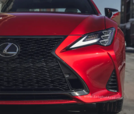 نمای جلوی لکسوس RC350 F Sport AWD مدل 2022