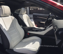 نمای داخلی لکسوس RC350