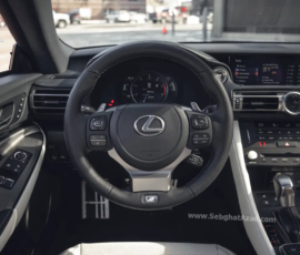 پشت آمپر لکسوس RC350