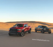مقایسه فورد F-150 رپتورو دوج رم 1500 TRX