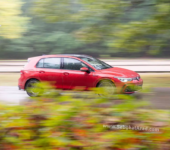 فولکس واگن GTI مدل 2022 در حال حرکت